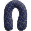 Greco Strom Μαξιλάρι εγκυμοσύνης & θηλασμού  Standard Honey Comb Blue
